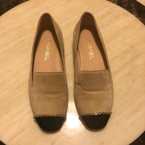 Auth Chanel Comfy Classic Loafers Size 38 - Picture 2 of 7